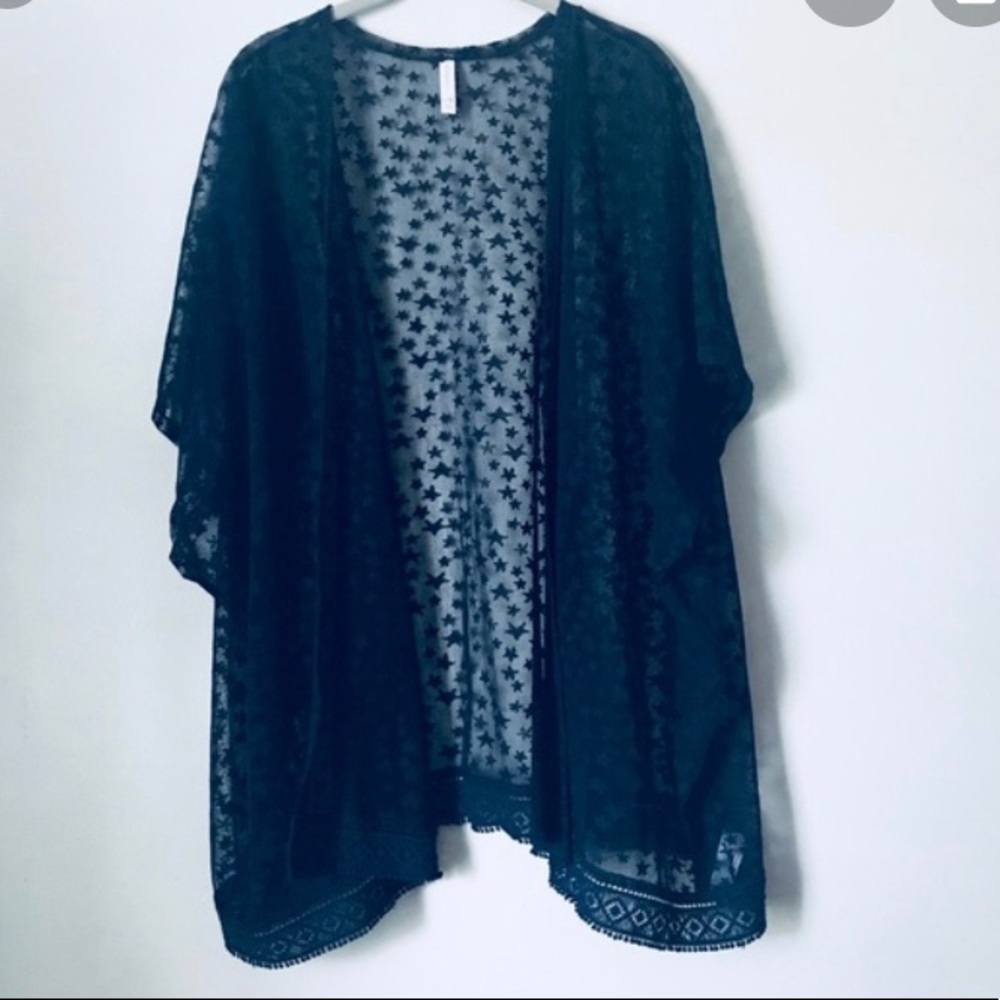 Blue Star Kimono